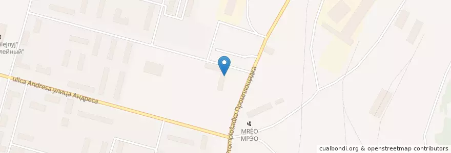 Mapa de ubicacion de Отделение связи №140204 en ロシア, 中央連邦管区, モスクワ州, Городской Округ Воскресенск.