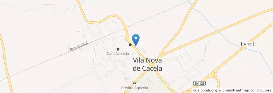 Mapa de ubicacion de REnergia en پرتغال, Algarve, Algarve, فارو, Vila Real De Santo António, Vila Nova De Cacela.