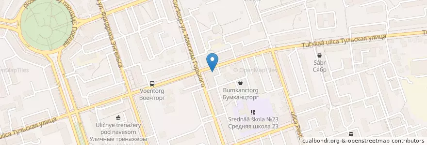 Mapa de ubicacion de Котофей en Russia, Distretto Federale Centrale, Калужская Область, Городской Округ Калуга.