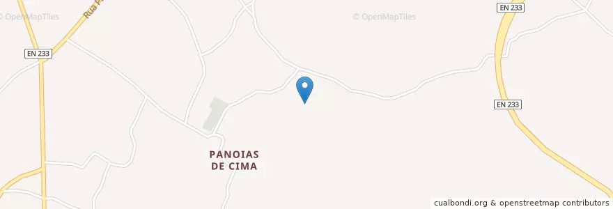 Mapa de ubicacion de Panoias de Cima en Portugal, Mitte, Guarda, Beira Interior Norte, Guarda, Panoias De Cima.