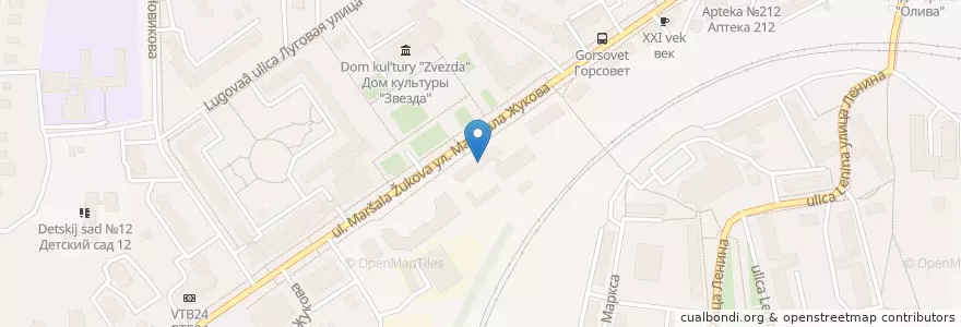 Mapa de ubicacion de Наро-Фоминск 143300 en Russie, District Fédéral Central, Oblast De Moscou, Наро-Фоминский Городской Округ.