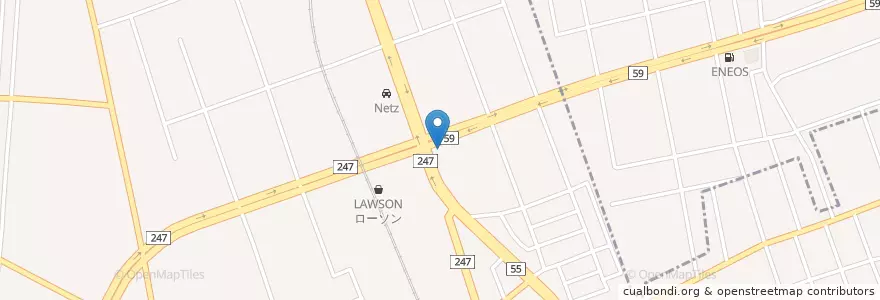 Mapa de ubicacion de ママ食堂 en Japan, 愛知県, 東海市, Nagoya.