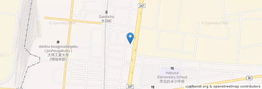 Mapa de ubicacion de エネオス en Japão, 愛知県, Nagoia, 南区.