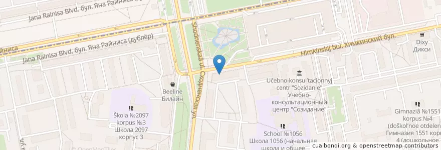 Mapa de ubicacion de Норма en Rusia, Центральный Федеральный Округ, Москва, Северо-Западный Административный Округ.