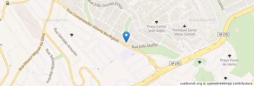 Mapa de ubicacion de Lava rápido en برزیل, منطقه جنوب شرقی برزیل, سائوپائولو, Região Geográfica Intermediária De São Paulo, Região Metropolitana De São Paulo, Região Imediata De São Paulo, سائوپائولو.