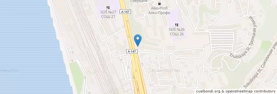 Mapa de ubicacion de Контакт en 러시아, 남부연방관구, Краснодарский Край, Городской Округ Сочи.