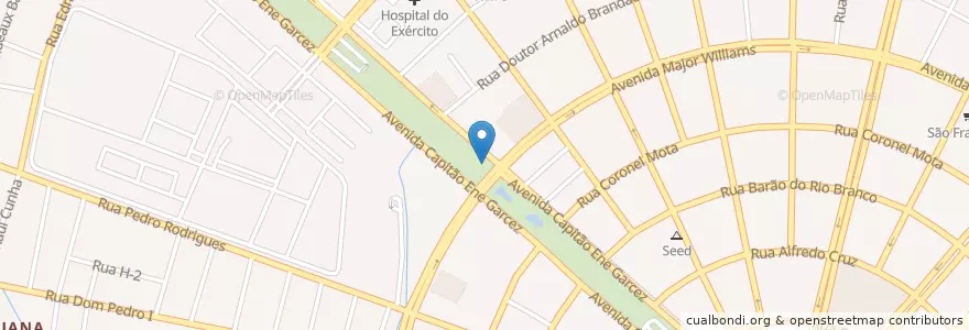 Mapa de ubicacion de Bob's en Brasil, Região Norte, Roraima, Região Geográfica Intermediária De Boa Vista, Microrregião De Boa Vista, Boa Vista.