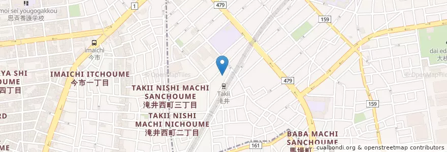 Mapa de ubicacion de むぎわら食堂 en Giappone, Prefettura Di Osaka, 守口市, 大阪市, 旭区.