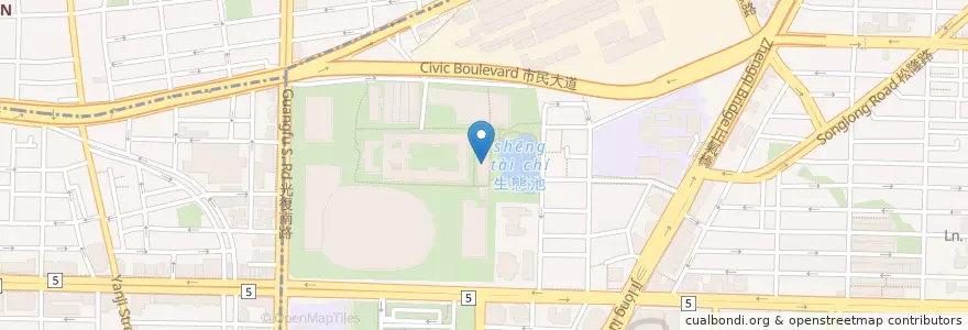 Mapa de ubicacion de 小山堂 en Tayvan, 新北市, Taipei, 信義區.