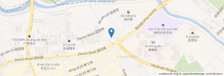 Mapa de ubicacion de 楠梓翠屏郵局 en تایوان, کائوهسیونگ, 楠梓區.