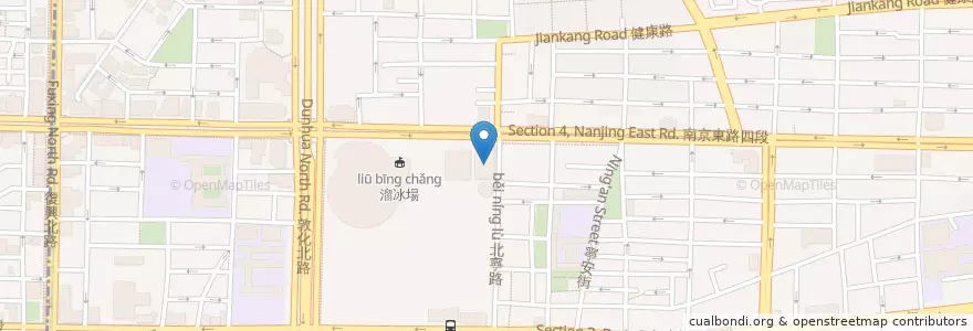 Mapa de ubicacion de 松山分局 en Taiwan, 新北市, Taipé, 松山區.