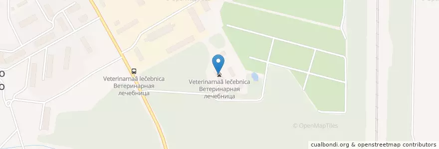 Mapa de ubicacion de Ветеринарная лечебница en Russie, District Fédéral Central, Oblast De Moscou, Городской Округ Воскресенск.
