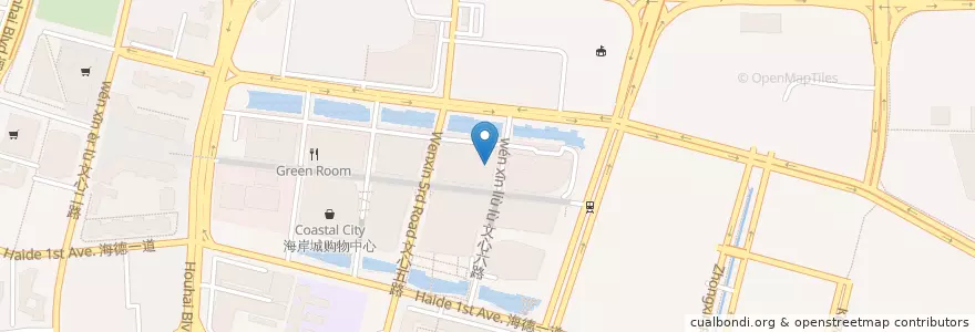 Mapa de ubicacion de Suzy's Lounge bar en China, Guangdong, Shenzhen, 南山区, 粤海街道.