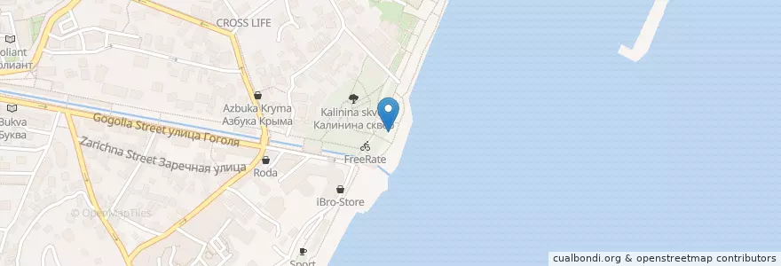 Mapa de ubicacion de Маяк en Russia, South Federal District, Autonomous Republic Of Crimea, Republic Of Crimea, Yalta City Municipality, Городской Округ Ялта.