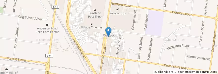 Mapa de ubicacion de Vũ Gia en Avustralya, Victoria, City Of Brimbank.