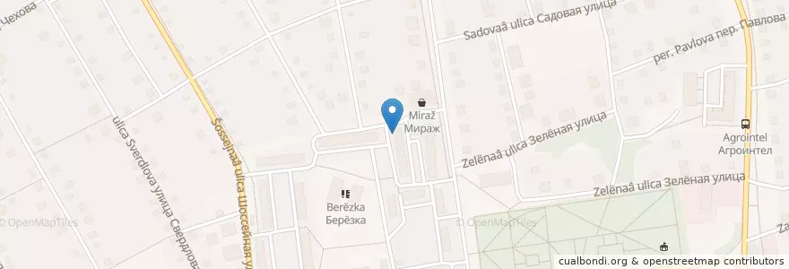 Mapa de ubicacion de аптека № 161 en Rússia, Уральский Федеральный Округ, Oblast De Tiumen, Заводоуковский Городской Округ.