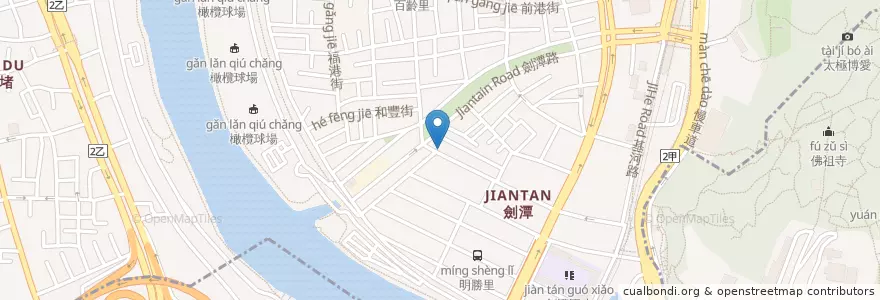 Mapa de ubicacion de 大樹下 en Тайвань, Новый Тайбэй, Тайбэй, Шилинь.