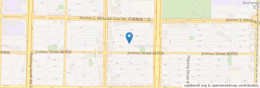 Mapa de ubicacion de 香港鴻圖燒臘 en Tayvan, 新北市, Taipei, 中山區.