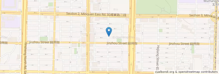 Mapa de ubicacion de 大匠食堂 en Taiwan, 新北市, Taipé, 中山區.