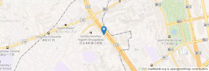 Mapa de ubicacion de はただデンタルクリニック en 日本, 東京都, 渋谷区.