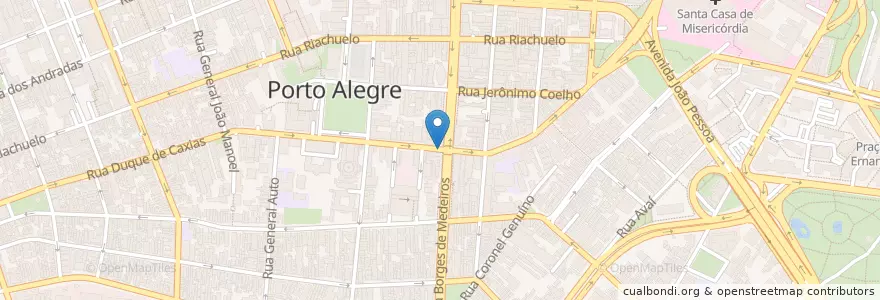 Mapa de ubicacion de PF Hotel Everest en 巴西, 南部, 南里奥格兰德, Região Metropolitana De Porto Alegre, Região Geográfica Intermediária De Porto Alegre, Região Geográfica Imediata De Porto Alegre, 阿雷格里港.