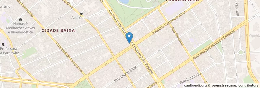 Mapa de ubicacion de PF João Pessoa / Venâncio Aires en Brazil, Jižní Region, Rio Grande Do Sul, Região Metropolitana De Porto Alegre, Região Geográfica Intermediária De Porto Alegre, Região Geográfica Imediata De Porto Alegre, Porto Alegre.