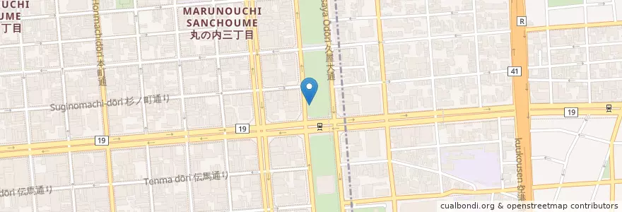 Mapa de ubicacion de 簡易トイレ en 日本, 愛知県, 名古屋市.