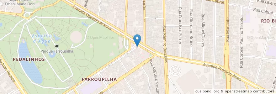 Mapa de ubicacion de PF Divino en 브라질, 남부지방, 히우그란지두술, Região Metropolitana De Porto Alegre, Região Geográfica Intermediária De Porto Alegre, Região Geográfica Imediata De Porto Alegre, 포르투알레그리.