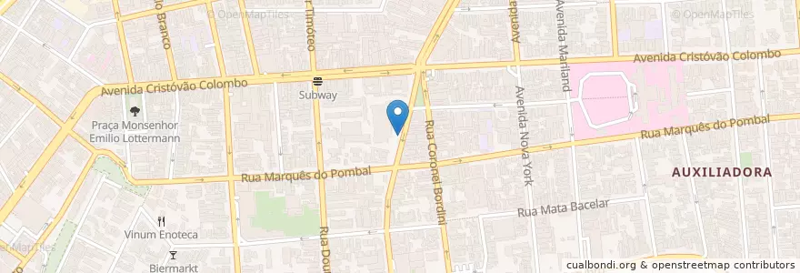 Mapa de ubicacion de PF Quintino Bocaiuva en Бразилия, Южный Регион, Риу-Гранди-Ду-Сул, Região Metropolitana De Porto Alegre, Região Geográfica Intermediária De Porto Alegre, Região Geográfica Imediata De Porto Alegre, Порту-Алегри.