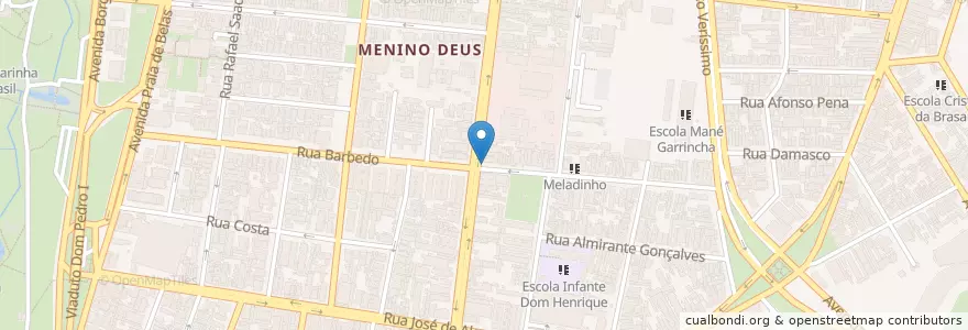 Mapa de ubicacion de PF Saldanha Marinho / Getúlio Vargas en Brasil, Região Sul, Rio Grande Do Sul, Região Metropolitana De Porto Alegre, Região Geográfica Intermediária De Porto Alegre, Região Geográfica Imediata De Porto Alegre, Porto Alegre.