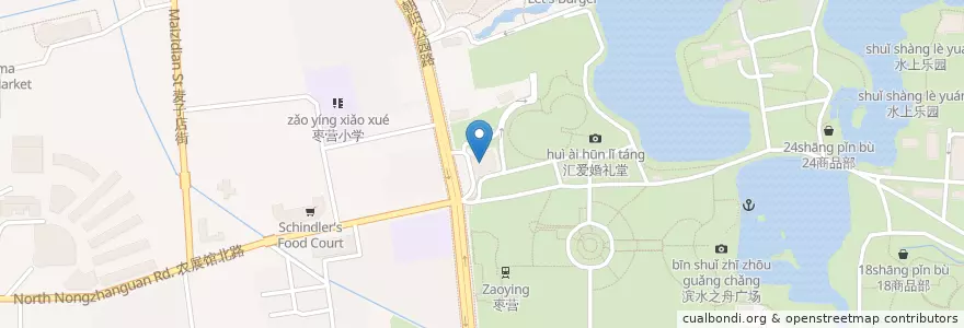 Mapa de ubicacion de 燕鑫加油站 en Çin, Pekin, Hebei, 朝阳区 / Chaoyang.