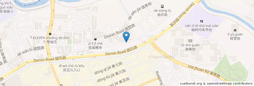 Mapa de ubicacion de G．Burger 楠梓店 en Taiwan, Kaohsiung, Nanzi District.