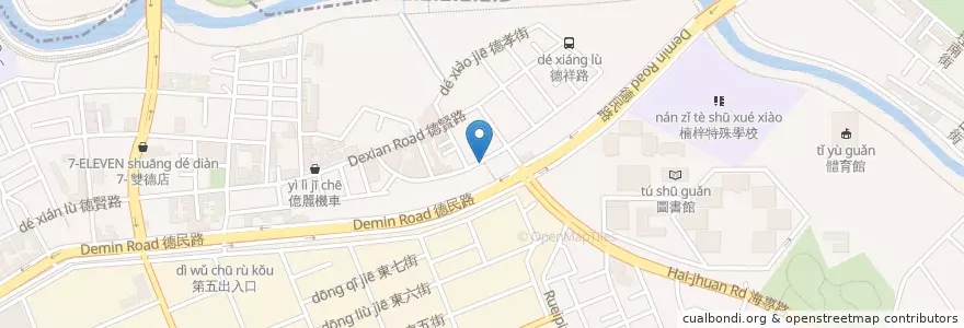 Mapa de ubicacion de 好品自助餐 en Taïwan, Kaohsiung, 楠梓區.