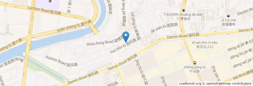 Mapa de ubicacion de 長義診所 en 台湾, 高雄市, 楠梓区.