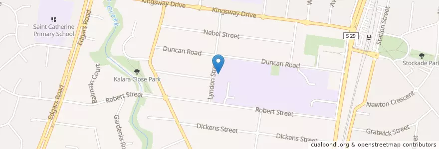 Mapa de ubicacion de Northern School for Autism en 오스트레일리아, Victoria, City Of Whittlesea.