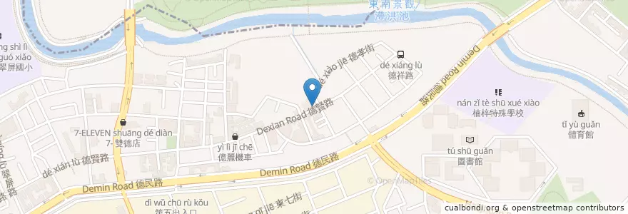 Mapa de ubicacion de 香醇自助餐 en 臺灣, 高雄市, 楠梓區.