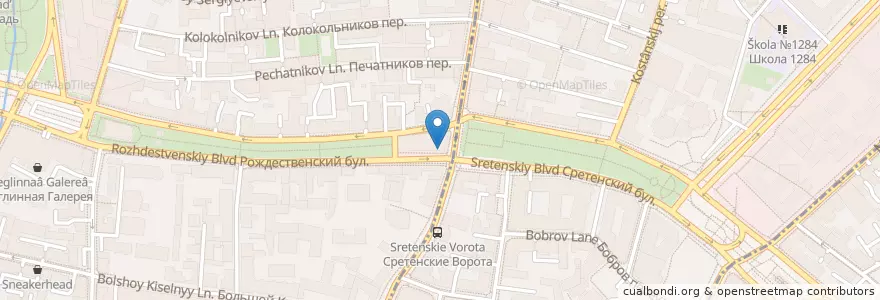 Mapa de ubicacion de Beverly Hills Diner en Rusland, Centraal Federaal District, Moskou, Центральный Административный Округ, Красносельский Район, Мещанский Район.