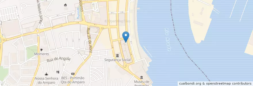 Mapa de ubicacion de BES Centro Empresas/Centro Private - Portimão en 포르투갈, Algarve, Algarve, Faro, Portimão, Portimão.
