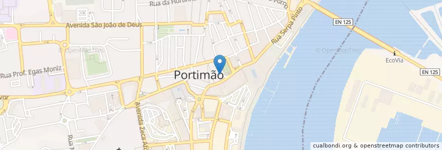Mapa de ubicacion de BBVA - Portimão en Portugal, Algarve, Algarve, Faro, Portimão, Portimão.