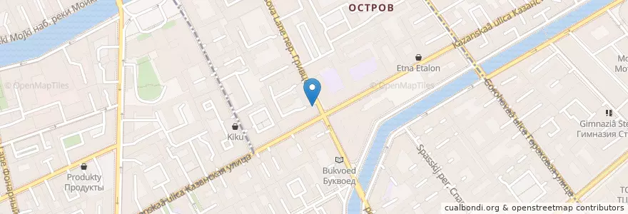Mapa de ubicacion de Детский сад №32 en Russia, Northwestern Federal District, Leningrad Oblast, Saint Petersburg, Адмиралтейский Район, Сенной Округ.
