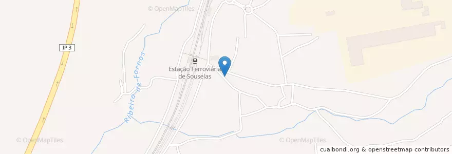 Mapa de ubicacion de Caixa Geral de Depósitos en 葡萄牙, Centro, Baixo Mondego, Coimbra, Coimbra, Souselas E Botão.
