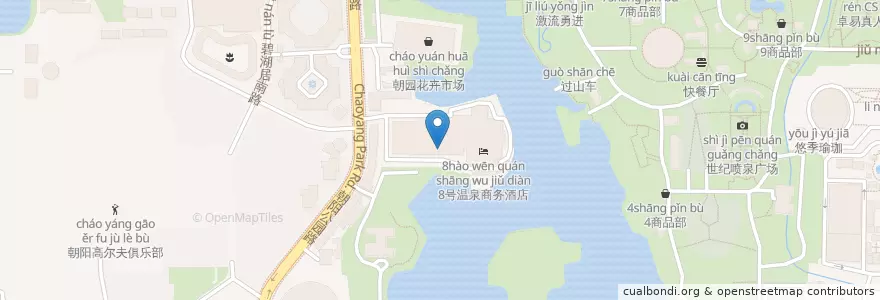 Mapa de ubicacion de 其香居 en الصين, بكين, خبي, 朝阳区 / Chaoyang.