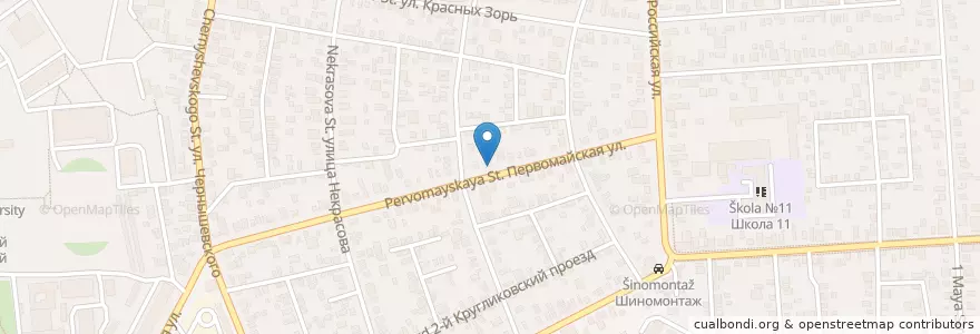 Mapa de ubicacion de Доверие en Rusland, Zuidelijk Federaal District, Kraj Krasnodar, Городской Округ Краснодар.