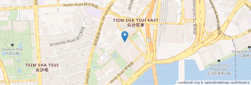 Mapa de ubicacion de Big Pizza en چین, گوانگ‌دونگ, هنگ‌کنگ, کاولون, 新界 New Territories, 油尖旺區 Yau Tsim Mong District.