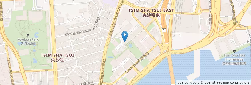 Mapa de ubicacion de HSBC en China, Provincia De Cantón, Hong Kong, Kowloon, Nuevos Territorios, 油尖旺區 Yau Tsim Mong District.