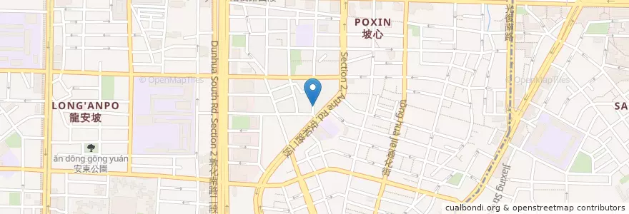 Mapa de ubicacion de 泰佑藥局 en Taiwan, 新北市, Taipé, 大安區.