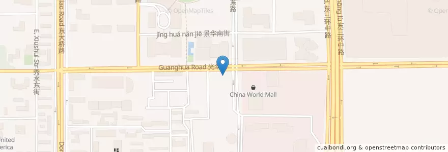 Mapa de ubicacion de BRCB en چین, پکن, هبئی, 朝阳区 / Chaoyang.