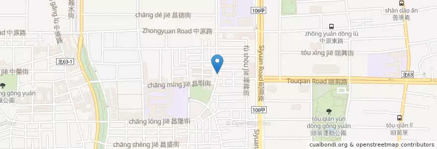 Mapa de ubicacion de 正統肉羹麵 en Taiwan, 新北市, 新莊區.