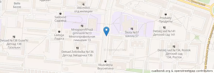 Mapa de ubicacion de Ключ здоровья en Rusia, Приволжский Федеральный Округ, Óblast De Penza, Городской Округ Пенза.