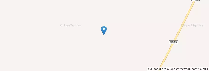 Mapa de ubicacion de Porto Xavier en ブラジル, 南部地域, リオグランデ・ド・スル, Região Geográfica Intermediária De Ijui, Região Geográfica Imediata De Cerro Largo, Porto Xavier.